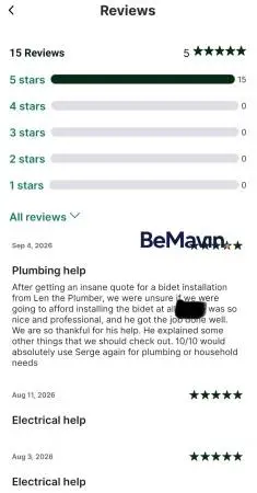 BE SMART WITH YOUR MONEY |SAME DAY HANDYMAN |PLUMBER |ELECTRICIAN