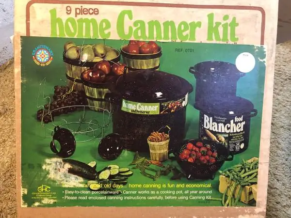 Vintage Canning Set - Graniteware