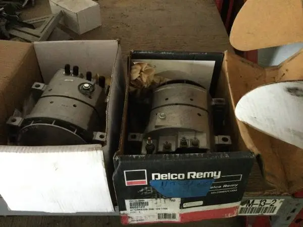 commercial semi truck alternator, drums , fuel filters , tires