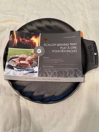 Cast Iron Cooking/Serving Plate