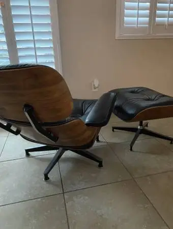 Eames Lounge Chair and Ottoman 1970s