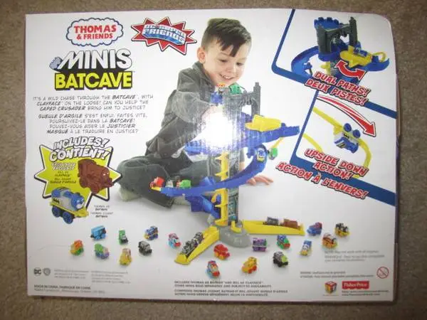 Thomas & Friends Sealed Box Minis DC Super Friends Batcave