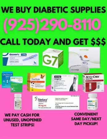 $$$ CA$H for Diabetic Test Strips $$$
