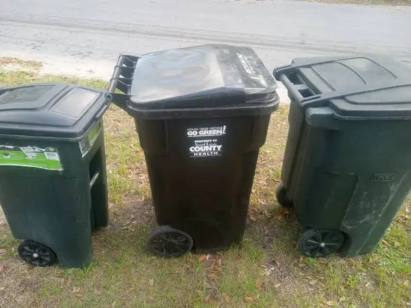 Trash cans