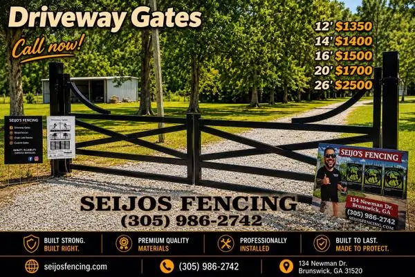 ENTRANCE GATES FOR SALE !