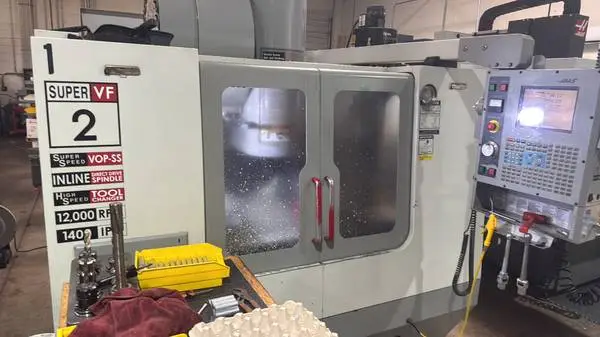 2006 Haas VF-2SS CNC Mill w/ 4th Axis
