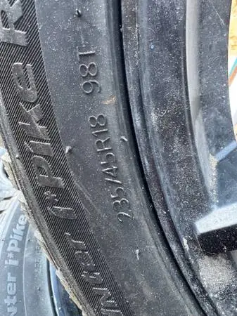Don’t delay weather is unpredictable basically new studded tires