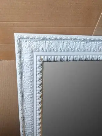 Large wooden Mirror