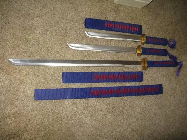 Vintage Samurai Katana Swords Made in Pakistan