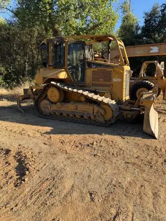 Cat D6N Dozer Fire Cat