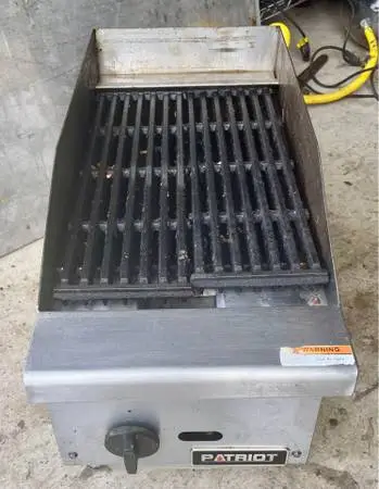 Patriot Commercial Countertop 12” Charbroil restaurant food truck