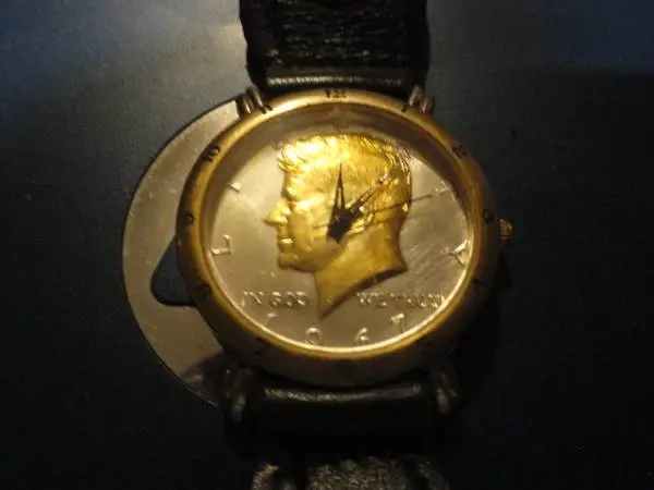 1967 Kennedy Half Dollar watch