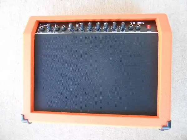 YDR 40W ELECTRIC GUITAR AMPLIFIER MIC-GAIN-DELAY-REVERB NEW