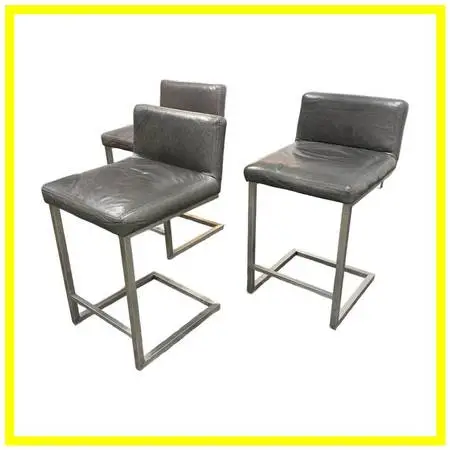 Room & Board Modern Lira Counter Stools, Set Of Three