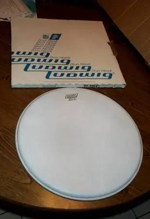 LUDWIG 16 inch DRUM Ensemble HEAD Marching Band drums Medium Coated