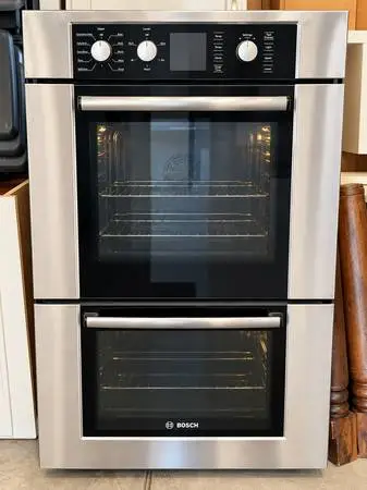 Bosch 27” Stainless Steel Double Wall Oven – Convection – $300 OBO