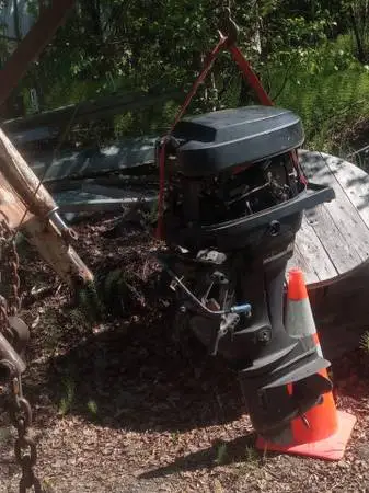 86 MERCURY 200  20 horse  outboard