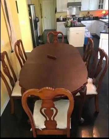 Dining table with Chair