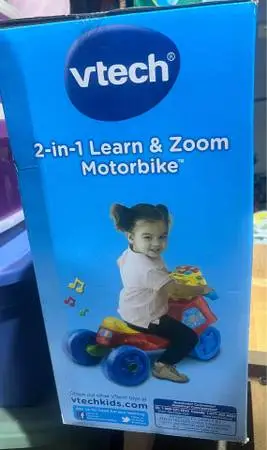 VTech 2 in 1 Learn and Zoom Motorbike