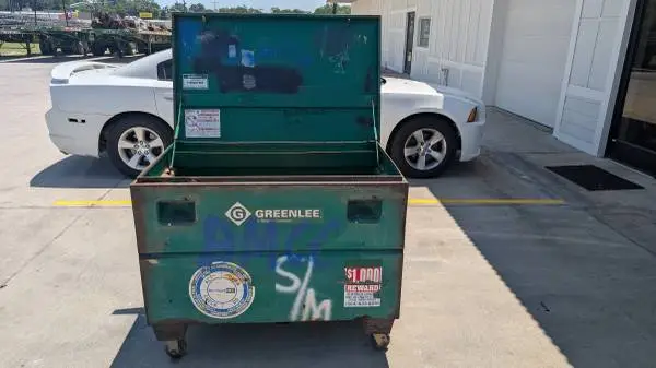 Greenlee Storage Box Tools Chest Jobox, 25 cu ft, 30 x 48 x 30