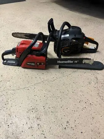 2 CHAINSAWS