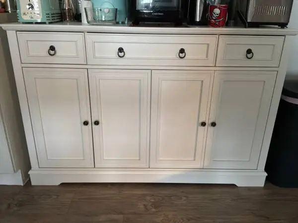 Buffet side table cabinet 53” by 34” height