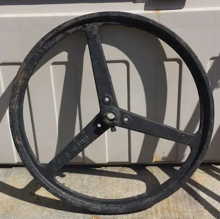 A heavy duty flywheel