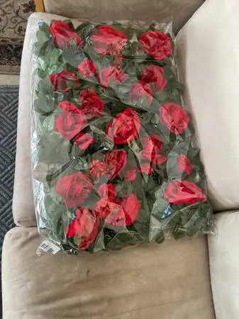 Roses 18x24 artificial flowers