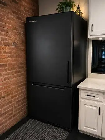 Black refrigerator -Brand New! CROSLEY BRAND