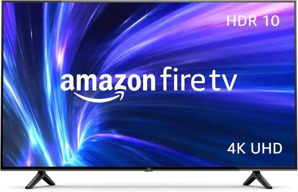 55-inch Amazon Fire-TV w\feet & Remote