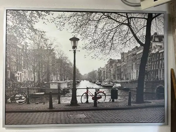 Framed Wall Print - Denmark Riverwalk/Street view