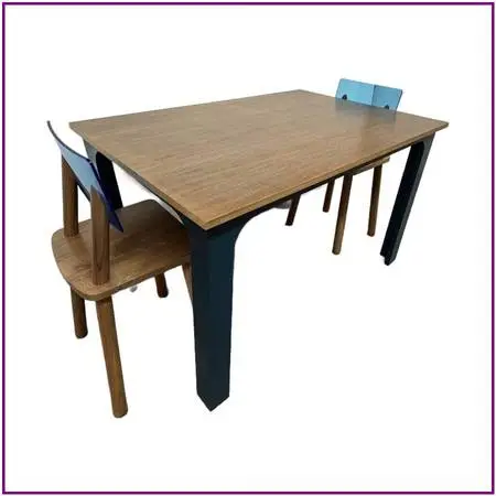 Nico & Yeye Childrens Craft Table + Chairs, Set. Estimated Price: $1,