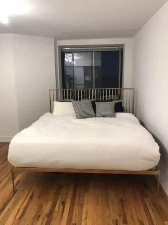 West Elm Stella Brass King Frame (extra slats) & DreamCloud King Prem.