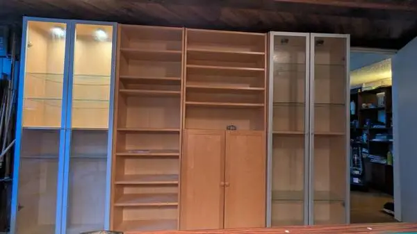 Trophy, book, liquor cabinets
