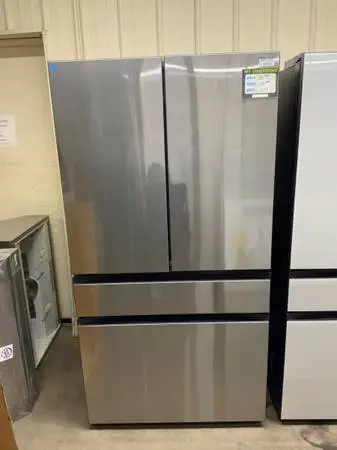 **SAMSUNG BESPOKE STAINLESS 23 CU FT FRENCH DOOR FRIDGE**ON SALE NOW**