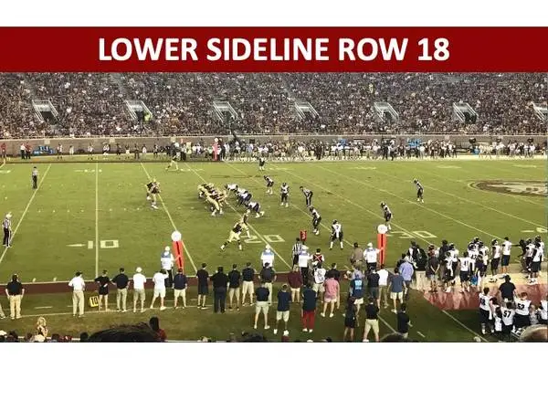 2 TICKETS FSU 2026 FOOTBALL SEASON - SECTION 112, ROW 18