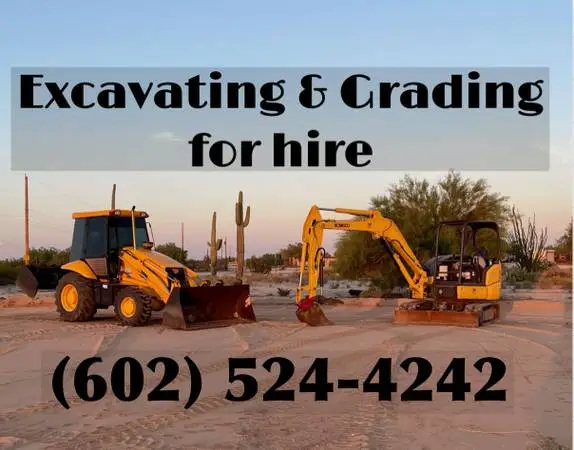 ☆~🚧 SKILLED DIRT WORK • GRADING • TRENCHING – EAST VALLEY 🚧~☆