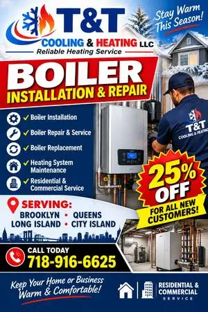 🔥 NYC BOILER PROFESSIONAL SERVICES – FAST, RELIABLE & AFFORDABLE🔥