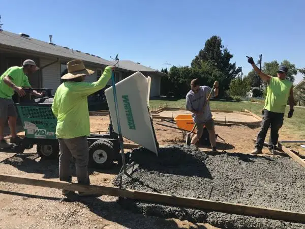 Concrete works