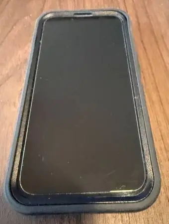 iPhone 14 128gb blue mint condition with otter box
