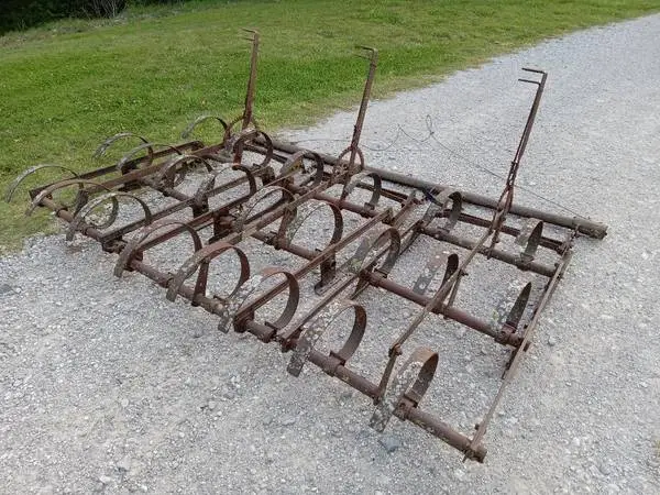 Drag Type Springtooth Harrow