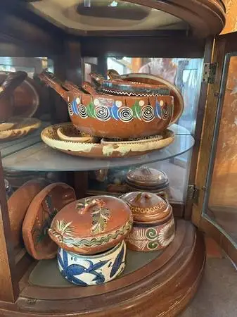 Huge selection of Red Clay Mexican vintage Pottery