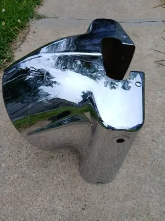 Harley Fat Boy or Softail Headlight Nacelle Trim Cover Bezel Bucket.