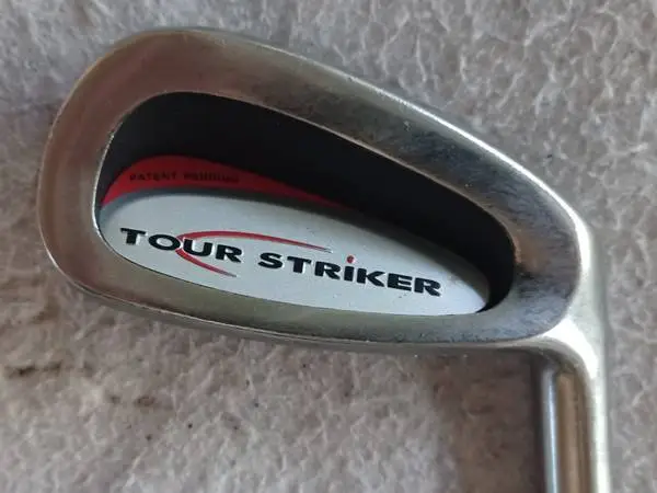 Tour Striker, RH #7 Iron Ball Striking Swing Trainer. MINT.