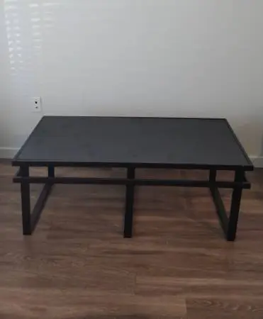 Glass Top Coffee Table