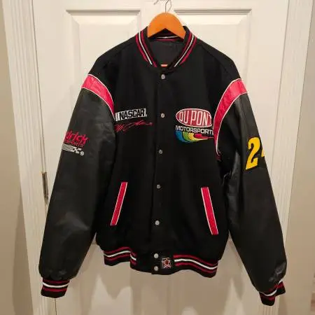 Dupont Motorsports Jeff Gordon 24 Bomber Jacket Reversible