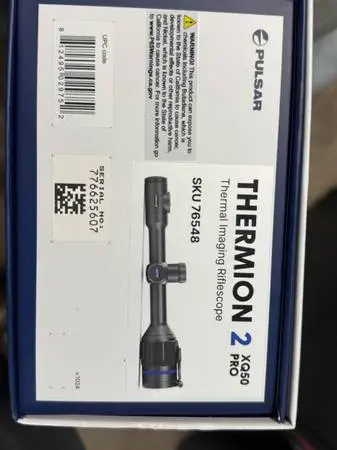 Pulsar Thermion 2 XQ50 Pro Thermal Imaging Scope
