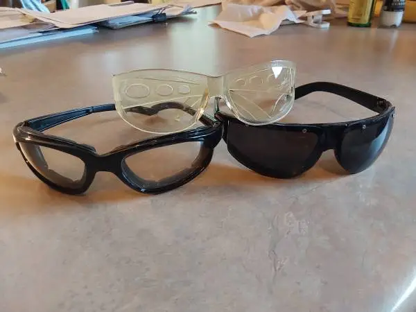 Glasses clears and shades