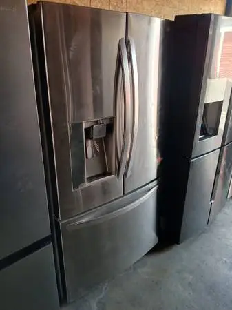 Lg smart counter depth stainless steel refrigerator
