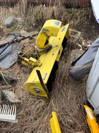 John Deere model 49 Snowblower attachment